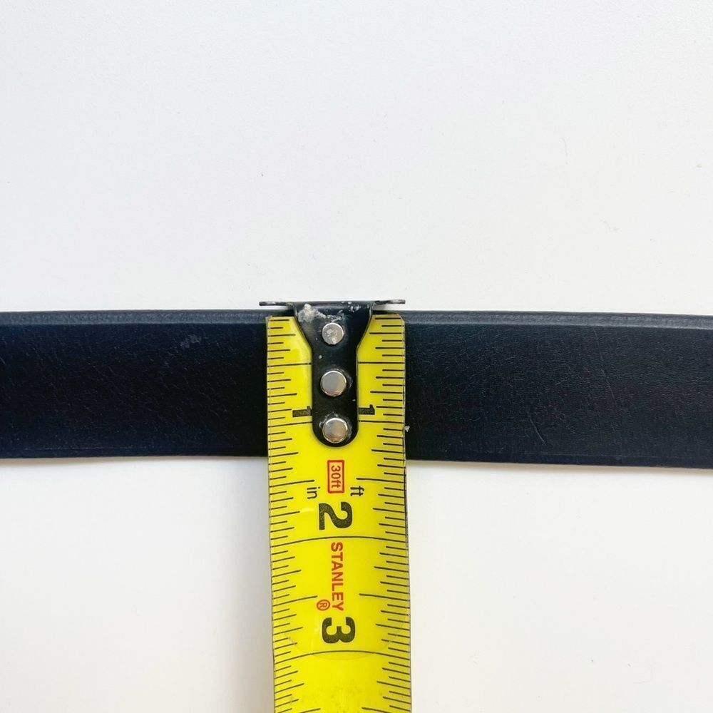 Salvatore Ferragamo leather belt with double Gancini Black Leather Belt - Picture 4 of 10